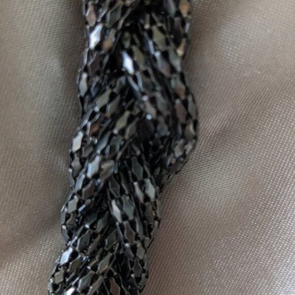 Express Vintage black braided necklace - Picture 3 of 4